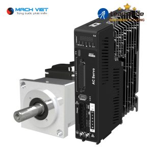 AC servo Leadshine chạy xung 100W motor ELM2H-0100LA40F, Drive EL7-RS400P, cable