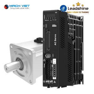 AC servo Leadshine chạy xung 750W motor ELM2H-0750LA80F, Drive EL7-RS750P, cable