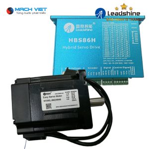 Bộ động cơ 4,5Nm 86CME45 + Driver HBS86H + cáp encoder 5m