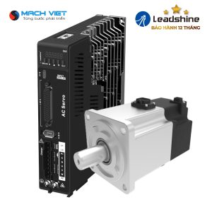 AC servo Leadshine chạy mạng 750W motor ELM1H-0750MA80F, Drive EL6-EC750, cable