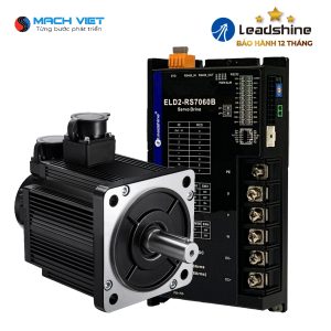 Bộ DC servo 2000W - 48VDC Leadshine Drive ELD2-RS7060B + Motor 2000W ELVM130200V48FM-M17-HD